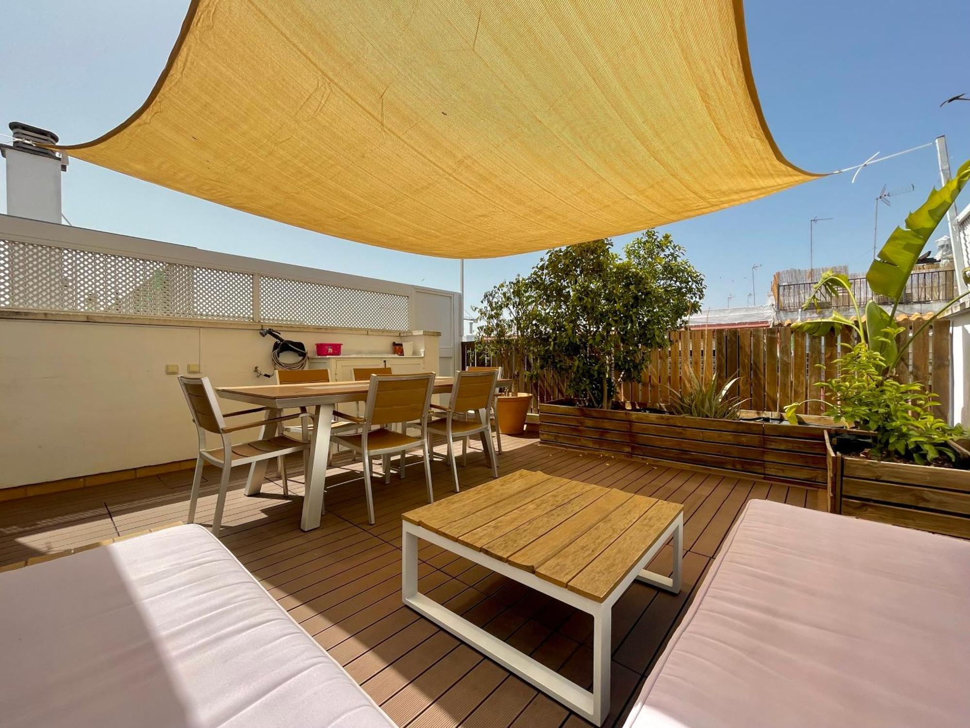 Luxury Duplex 200 M2 Terrace Parking StayinСевілья Екстер'єр фото