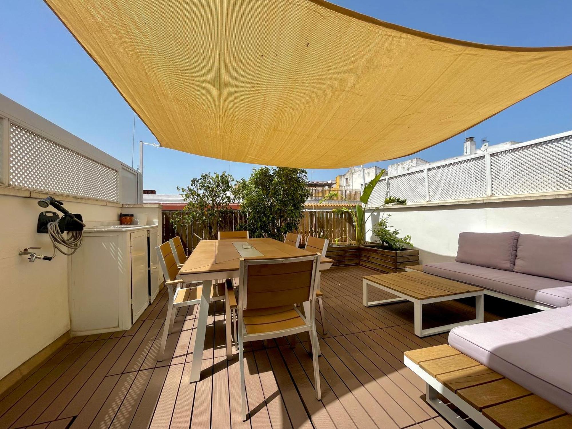 Luxury Duplex 200 M2 Terrace Parking StayinСевілья Екстер'єр фото